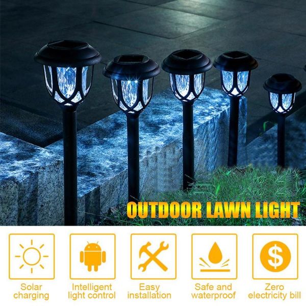 

solar landscape lights lawn lamp light atmosphere garden home eco-friendly durable lamps
