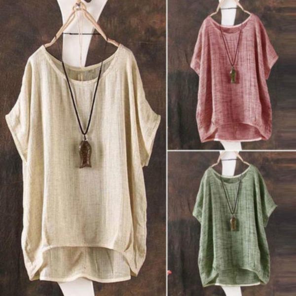 

women's t-shirt 2021 hirigin summer women oversized loose casual short sleeve o-neck solid ladies, White