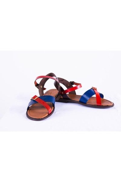 

sandals women's blue multi 128, Black