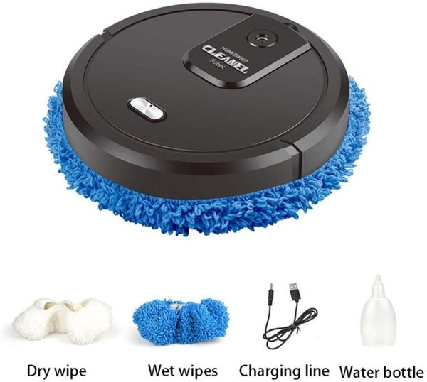 

vacuum cleaners intelligent cleaner humidifying spray rechargeable dry and wet lazy broom for both use 3 in 1 sweeping robot