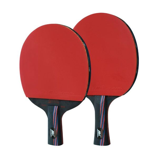 

table tennis raquets professional racket for beginner and advanced players standard size 2mm sponge carbon fiber pong paddle