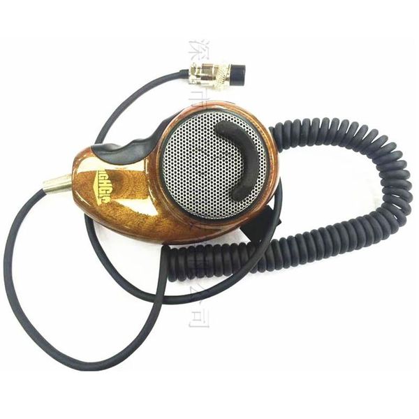 

walkie talkie hg-m84w for cobra cb walkie-talkie car microphone air head 4 core station handpick