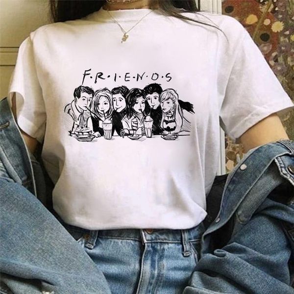 

michelangelo printing graphics harajuku tee womens t shirt cartoon cute anime, White