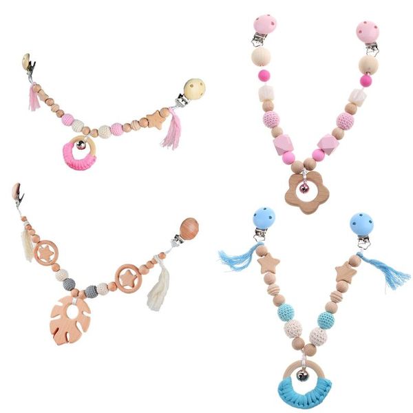 

life vest & buoy baby toy wooden pram clip pacifier chain mobile rattle stroller toys bed bell around neborn gift