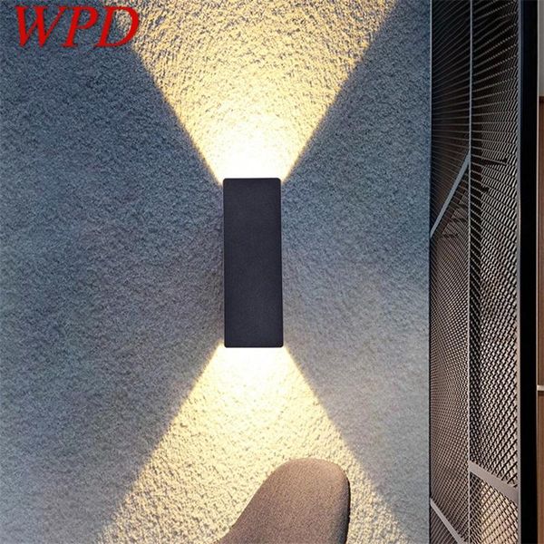 

modern led wall lamps fixture creative black decorative sconces light for home bedroom corridor lamp