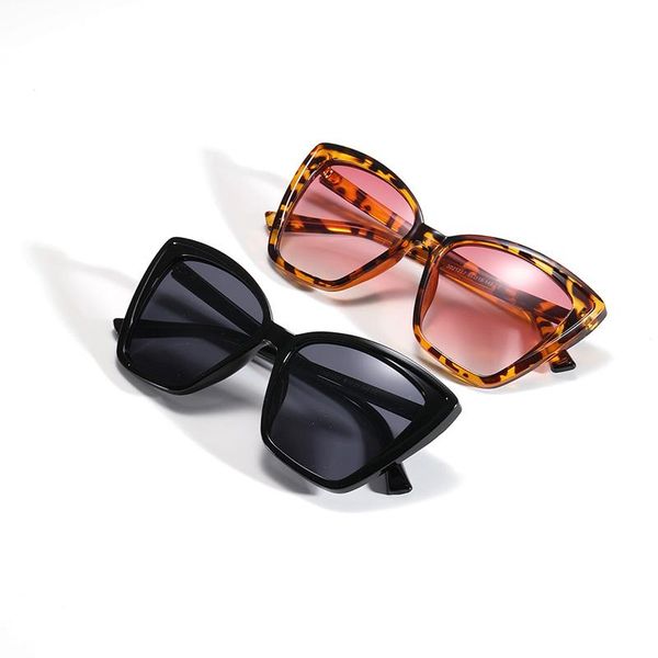 

sunglasses 2021 retro large frame black tortoiseshell korean glasses for ladies, White;black