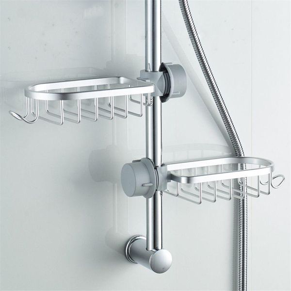 

kitchen storage & organization 2021 bathroom shelf black shower basket rack adjustable faucet drainage sundries