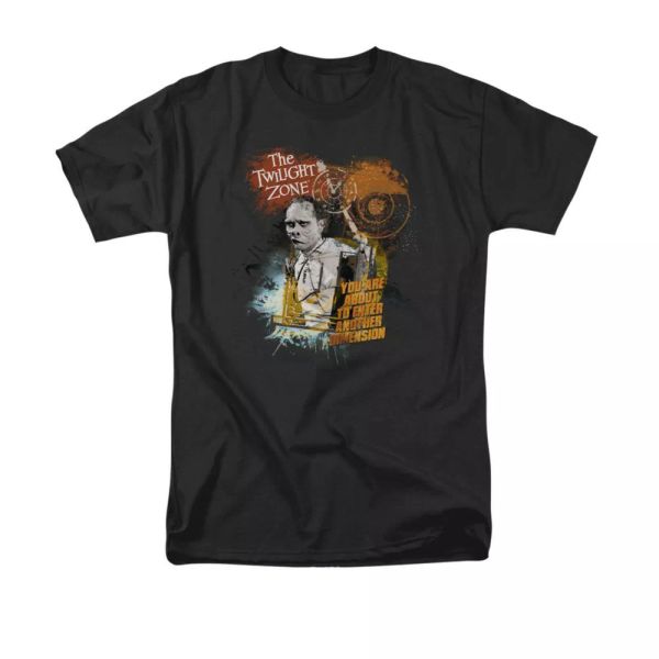 

twilight zone enter at own risk tv show t-shirt sizes s-3x new, White;black