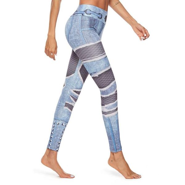 

yoga outfit printed pants women push up professional running fitness gym sportwear leggings tight trouser pencil leggins