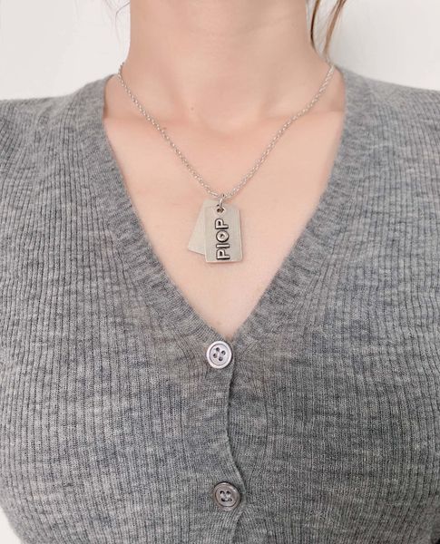 

fashion pendant necklace chain bijoux for mens and women trend personality punk cross style lovers gift hip hop jewelry hb0628, Silver