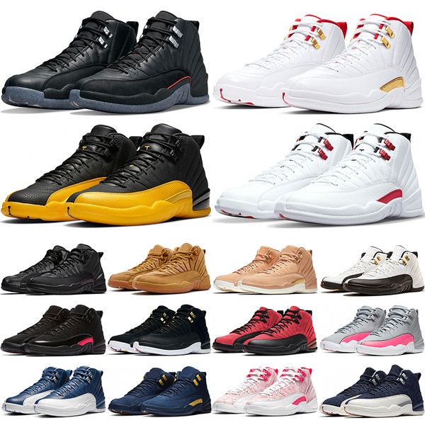 

basketball shoes 12s 12 utility twist university gold indigo dark concord reverse flu game taxi michigan black white cherry men playoffs spo