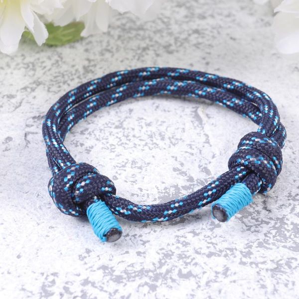 

charm bracelets 1pc adjustable braided bracelet simple weaving hand chain fashion jewelry decor for girls black, Golden;silver