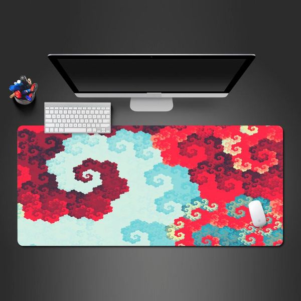 

mouse pads & wrist rests simple and ceative double personality mousepad customized washable natural rubber large table unique m