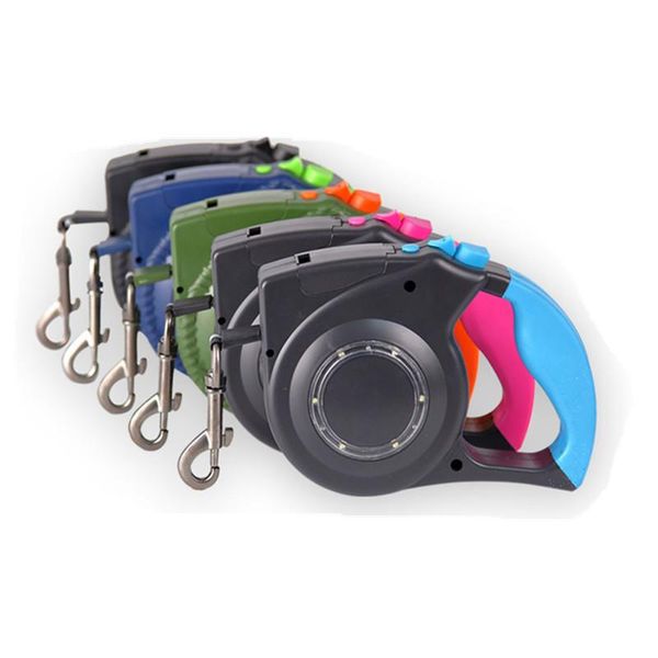 

dog collars & leashes pet automatic traction rope cat led lamp reflector expansion tractor products