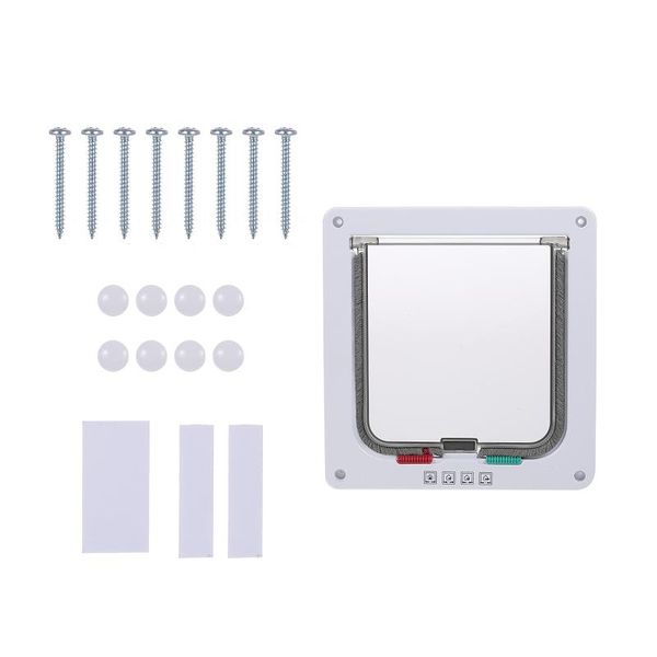 

cat carriers,crates & houses pet door can control the direction of entry and exit lockable waterproof dog for wall window with 4 way securit