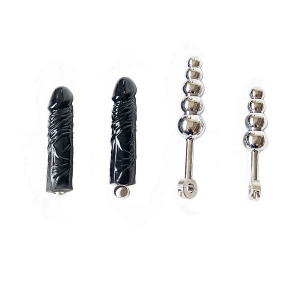 NXYCockrings Keuschheitsgürtel für Männer, Unterwäsche, BDSM-Bondage, Metall-Silikonkäfig, Gerät, Erwachsenenspiel, Cosplay, Sexspielzeug für Männer, Erwachsene, Penisring, 18+, 1124