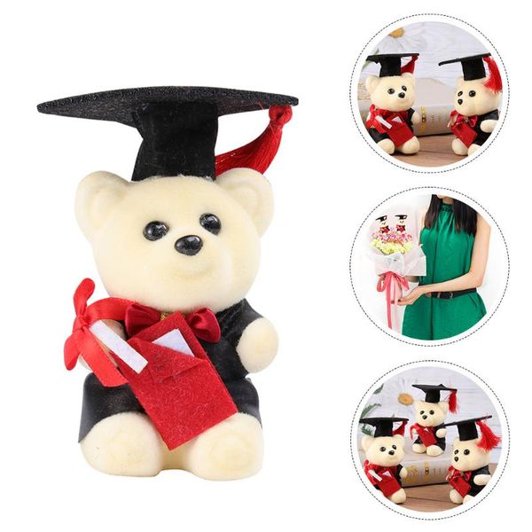 

gift wrap 5pcs sitting graduation bear in adorable (with cap)