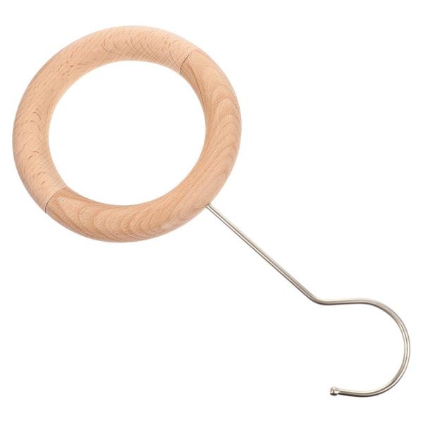 

hangers & racks 1pc scarf hanger tie display belt storage (silver, khaki)