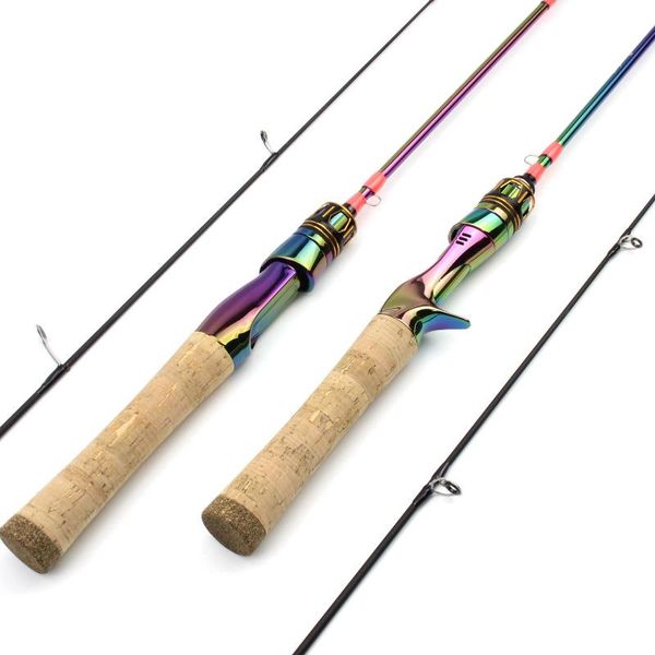 

boat fishing rods 1.68m lure rod, colored solid pointed trout ul powerful slow 2-8 g rotating/casting rod ultra-light