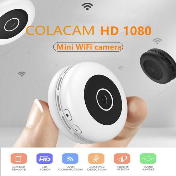 

mini wifi camera magnetic micro cam ir night vision motion detection hd video camcorder support remote view tf card cameras