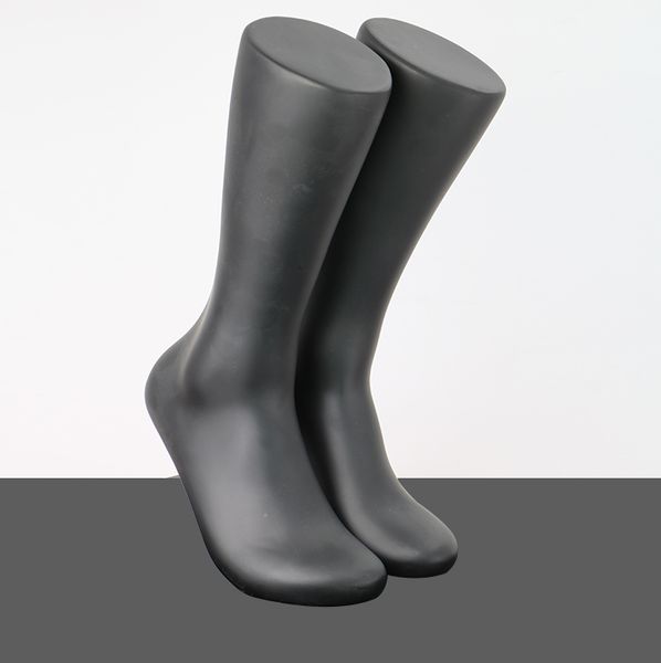 

one pair fiberglass foot mannequin sock display foot mode quality, Khaki