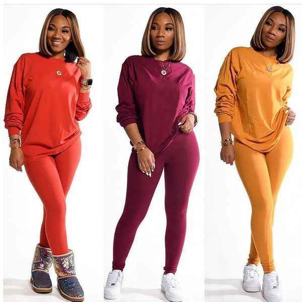 

two piece set 2 womens tracksuits zipper stacked leggings clothes outfits pants tracksuit female fall, Gray