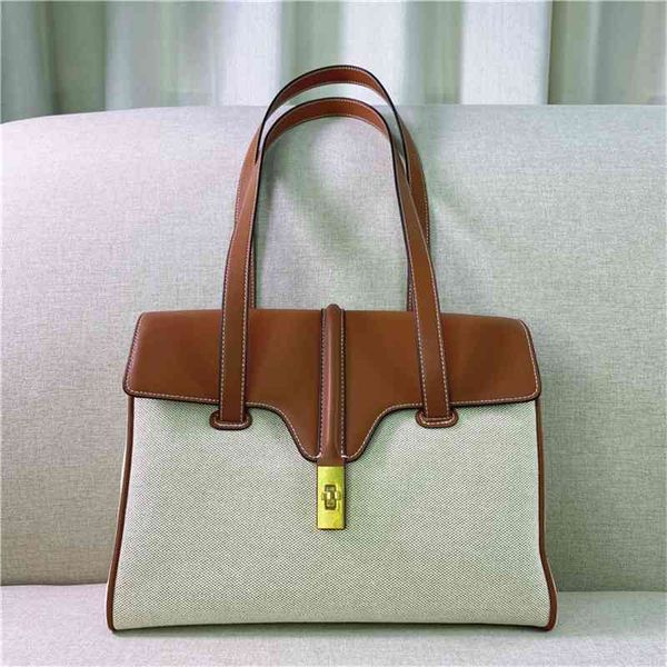 

women luxurys designers bags 2021 leather splicing canvas large capacity fashion one portable und designer handbag handbags totes crossbody