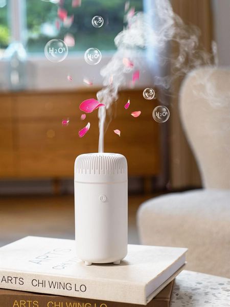 

fragrance lamps electric mini ultrasonic air aroma diffuser usb car mist maker essential oil humidifier defuser for home led li