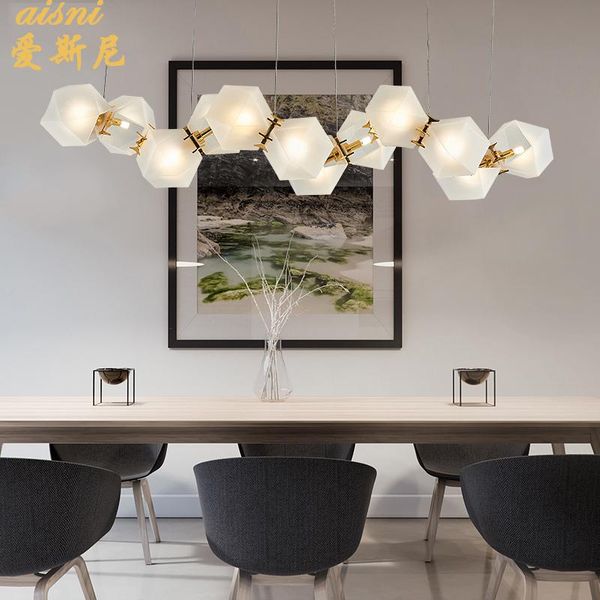 

pendant lamps nordic led iron deco chambre light fixtures hanging lights lamp bedroom dining room living