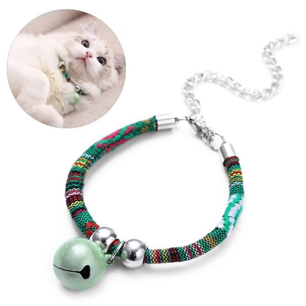

cat collars & leads 1pc ethnic wind collar national style bell fashion pet supplies dog clothing accessories personality tag