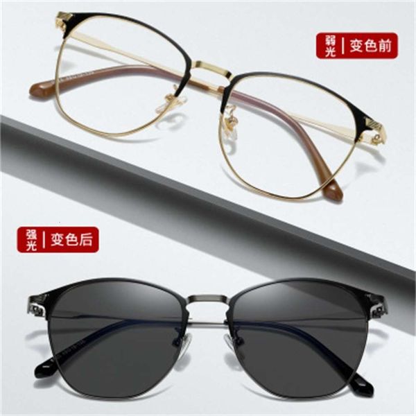 

metal 2021 frame flat lens for men and women, Silver