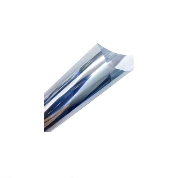

window stickers one-tin mirror film sun protection self-adhesive anti-uv an-ti heat for home silver glass