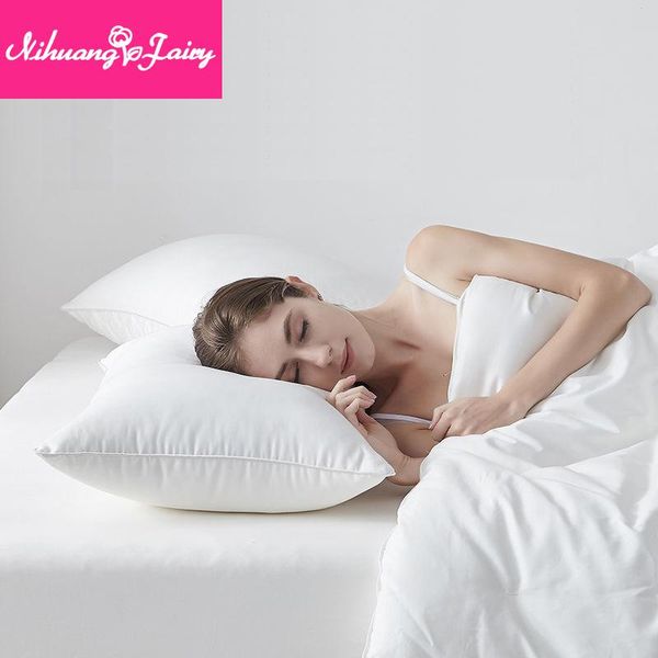 

pillow 100% cotton el protect cervical spine household pure