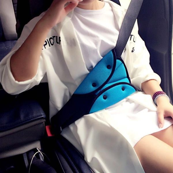 

safety belts & accessories car seat belt triangle clip buckle universal holder child baby adjuster extender