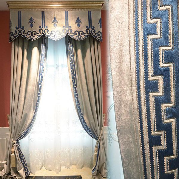 

curtain & drapes post modern chinese living room products simple flannel bedroom high grade blackout curtains