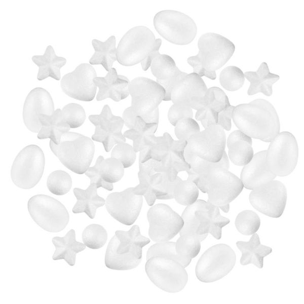 

party decoration 250pcs styrofoam balls practical white decor bubble for diy