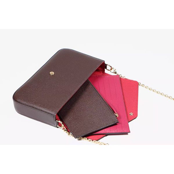 

fashion 3-piece set bag woman designers bag pu leather crossbody womens handbags purses wallets card holder handbag shoulder tote bags women