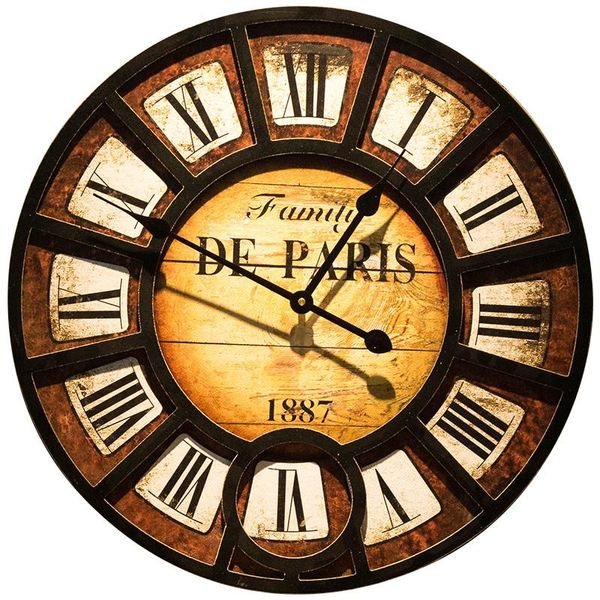 

wall clocks high-end clock home ten big brand supe modern sitting room dining-room fashion decoration vintage