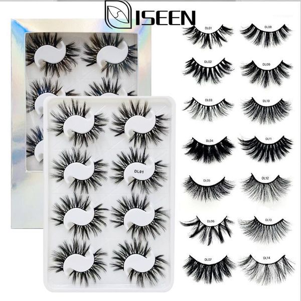 

8/12 pairsthick long& natural false eyelashes extension mink for beauty soft false1