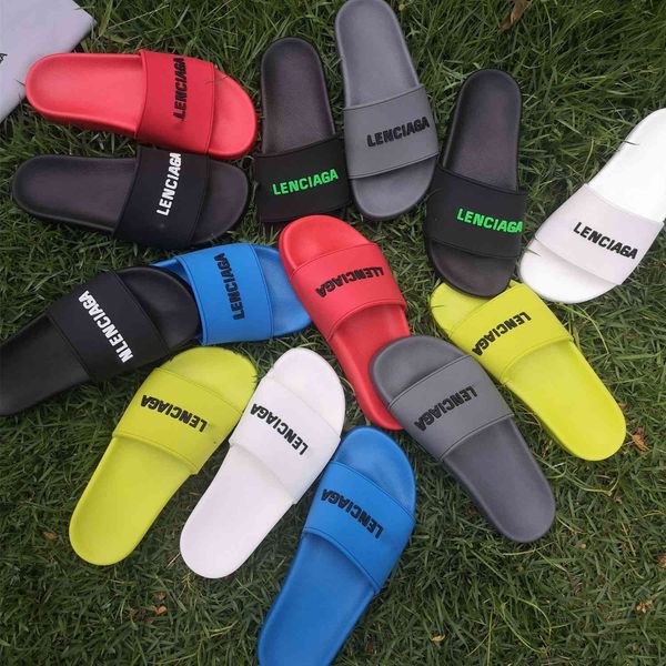 

sandals slippers european station star same summer new couple slippers letter fashion brand outdoor comfortable beach sandalc zly zly, Black