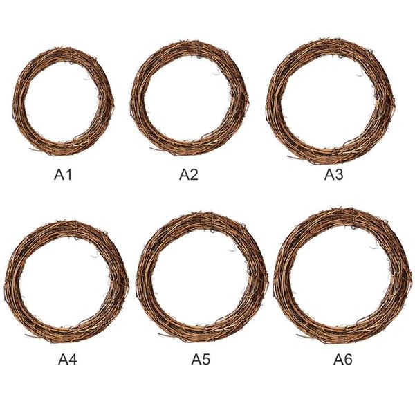 

decorative flowers & wreaths 2021 sale christmas natural dried rattan diy hanging woven garlands crafts artificial handmade wreath wedding d