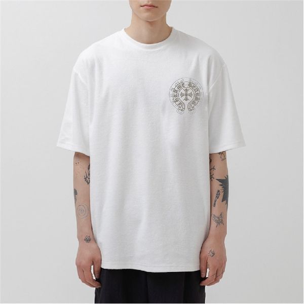 

65% off outlet online store 2021 new short sleeve t-shirt for men, White;black