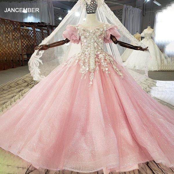 

pink shiny flower girl evening dress white applique print pattern design bow short sleeve children party skirt girl's dresses, Red;yellow