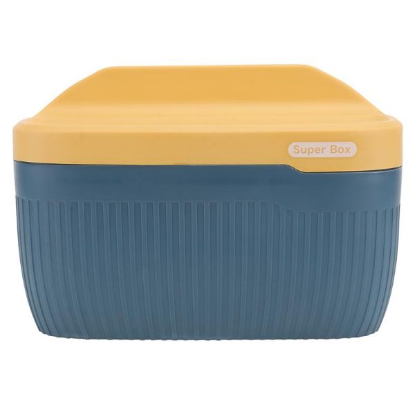 

1pc toilet tissue box punching roll paper wall (yellow blue) boxes & napkins