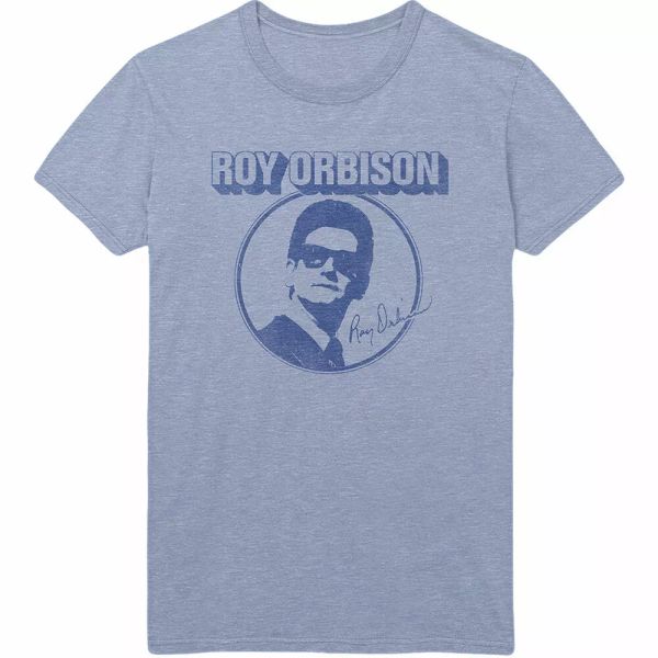 

roy orbison authorized p circle men t-shirt, White;black