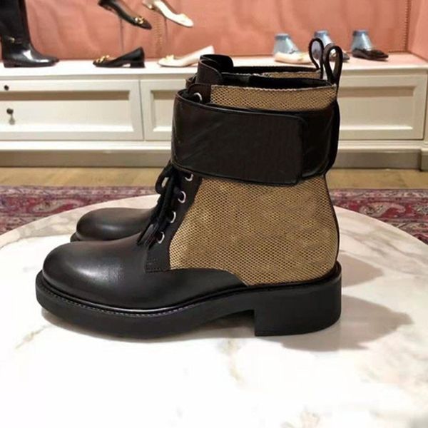 Mais recentes botas de grife infantil garotas fashon meninas de alta qualidade sapatos de couro crianças tênis clássico impressão completa Interior e externo Lazer não deslizamento sapato