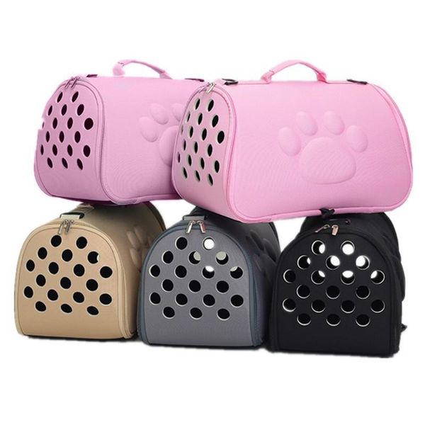 

dog car seat covers folding pet carrier cage for dogs cat collapsible puppy crate handbag carrying bags pets supplies products dropship