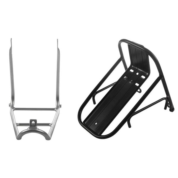 

car & truck racks 1 set aluminum alloy mtb road bike front rack carrier panniers bag pcs q type rear