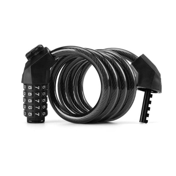 

bike locks lock 5 digit code combination bicycle zinc alloy security equipment mtb safety anti-theft