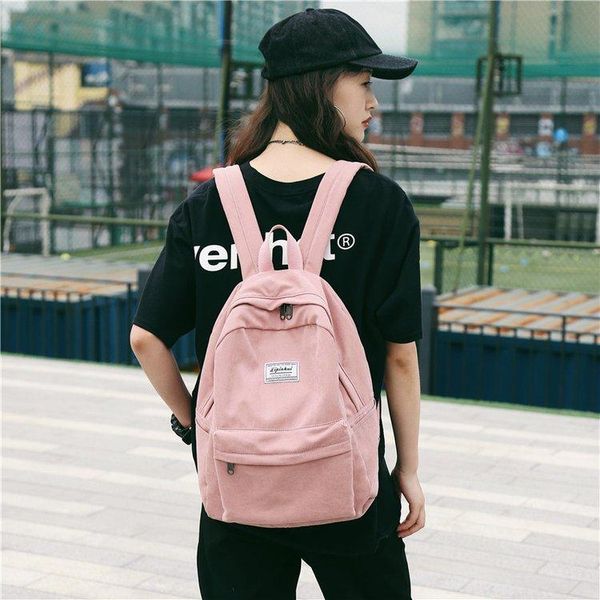 

backpack pb3468 women 2021 simple and casual fashion college student